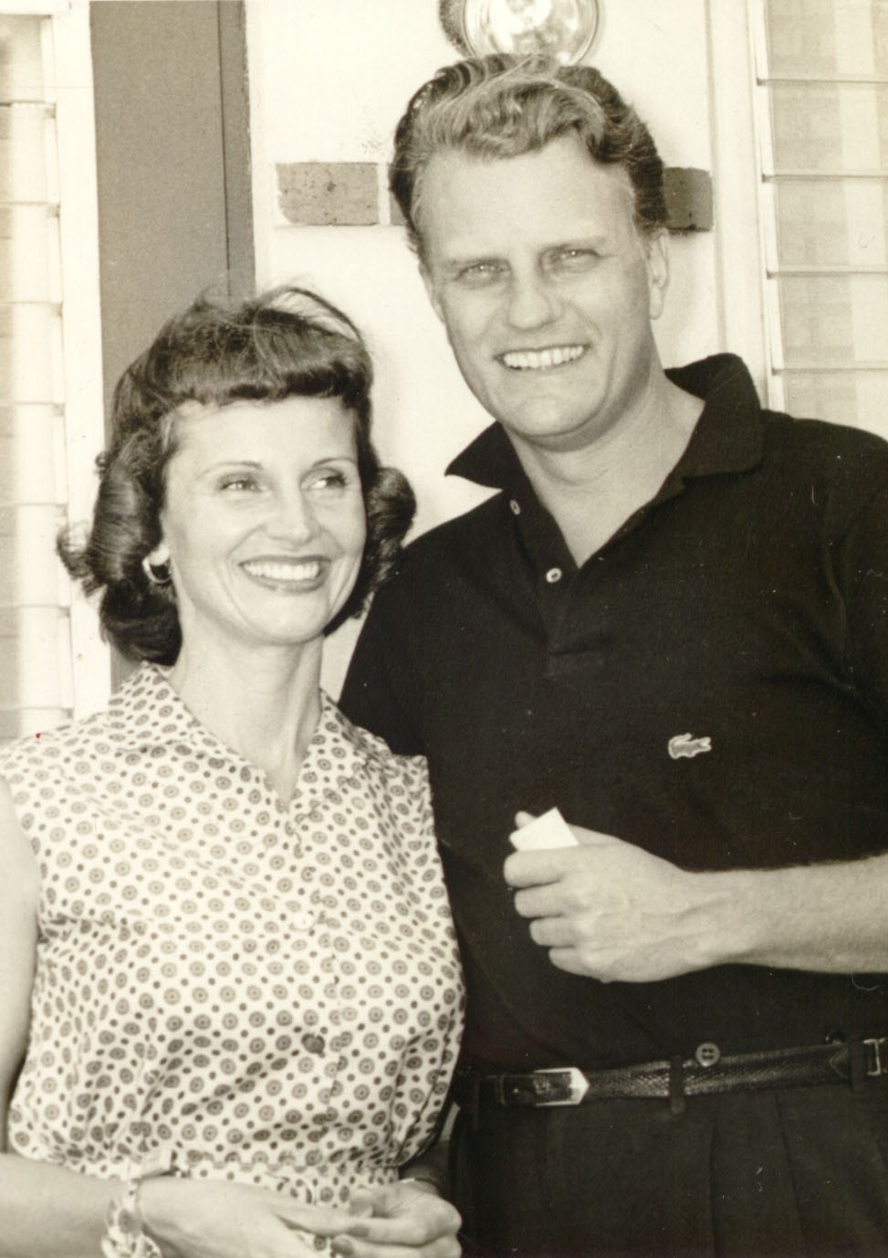 Photo File: Graham, William F. with Graham, Ruth