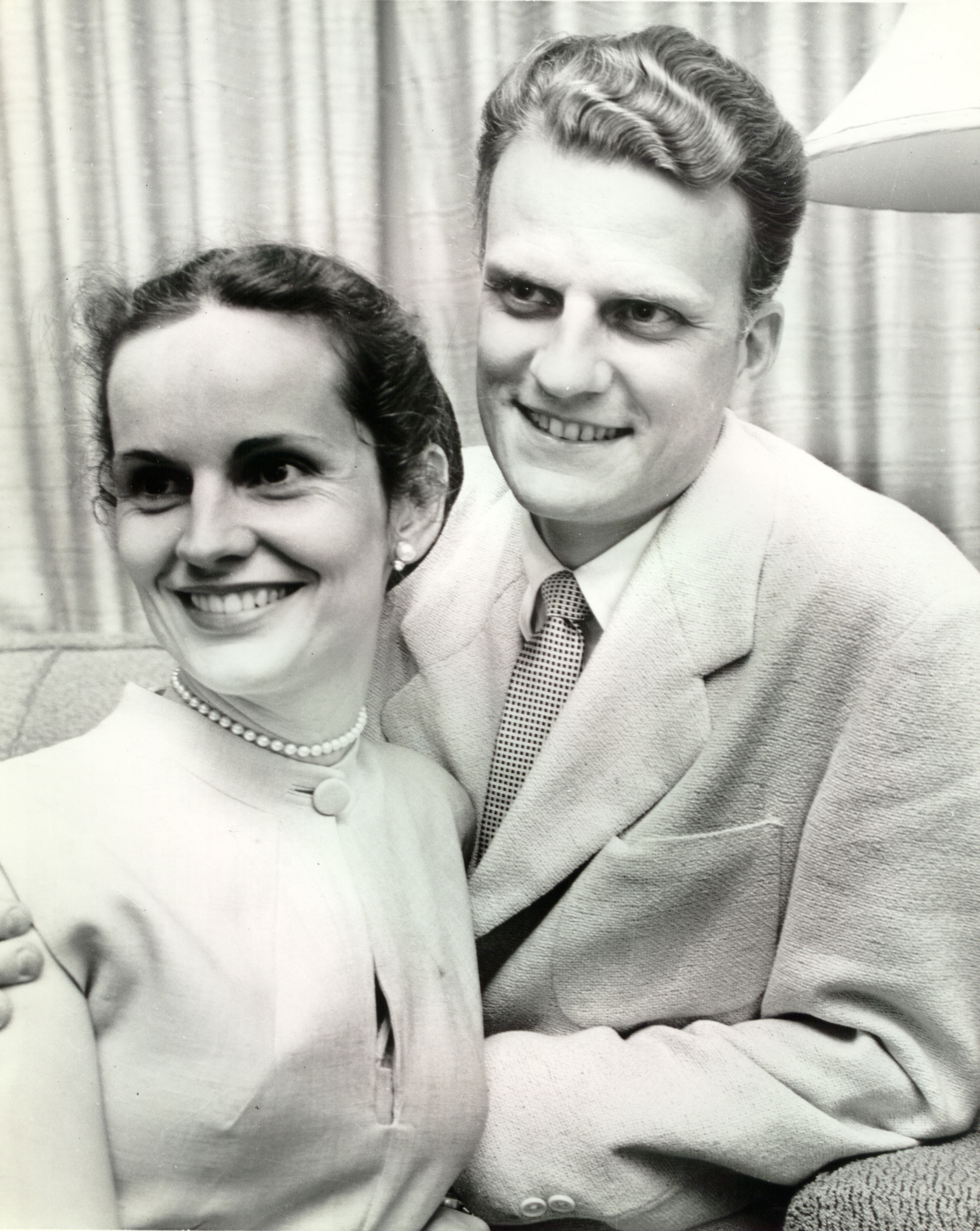 Photo File: Graham, William F. with Graham, Ruth