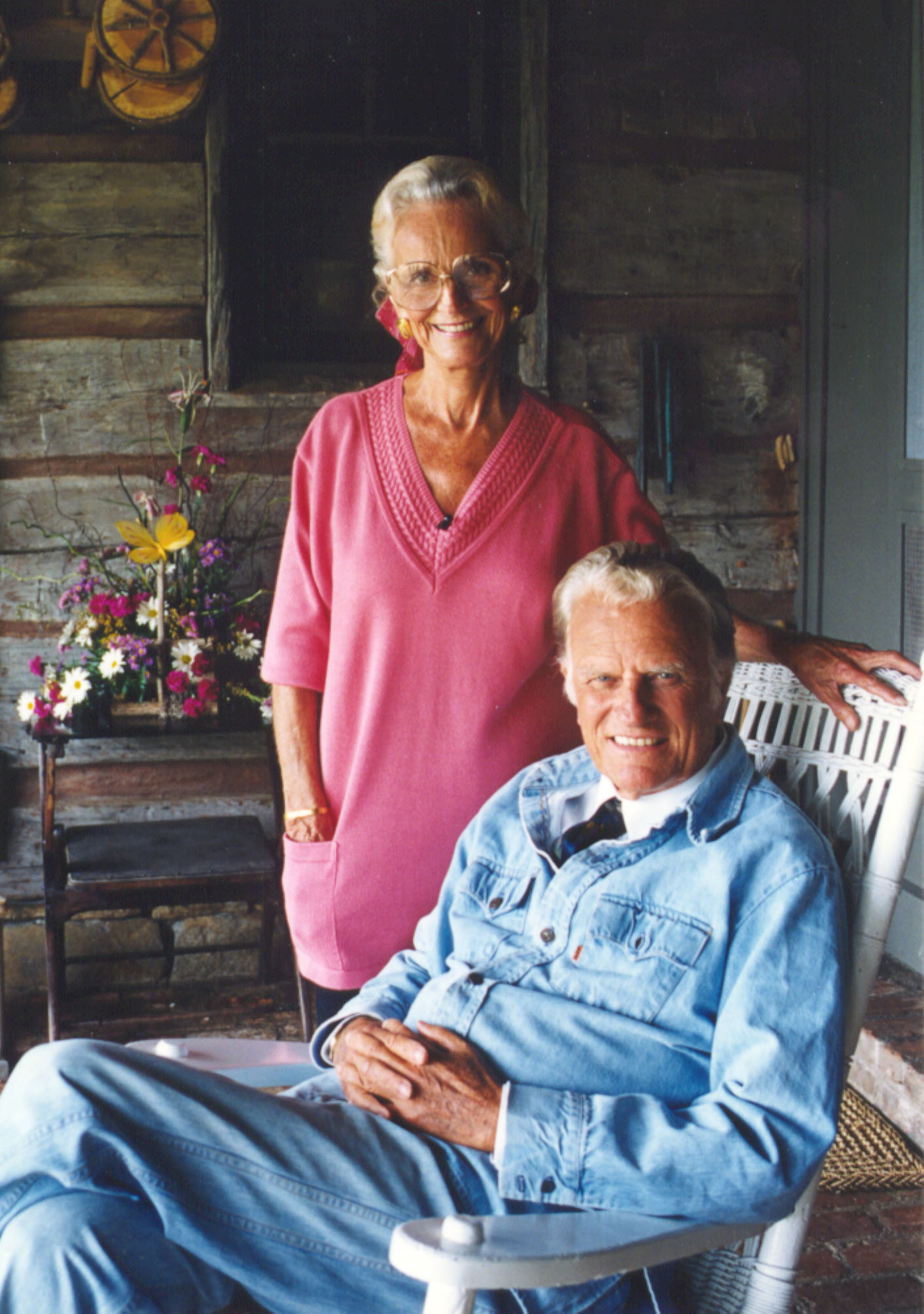 Photo File: Graham, William F. with Graham, Ruth