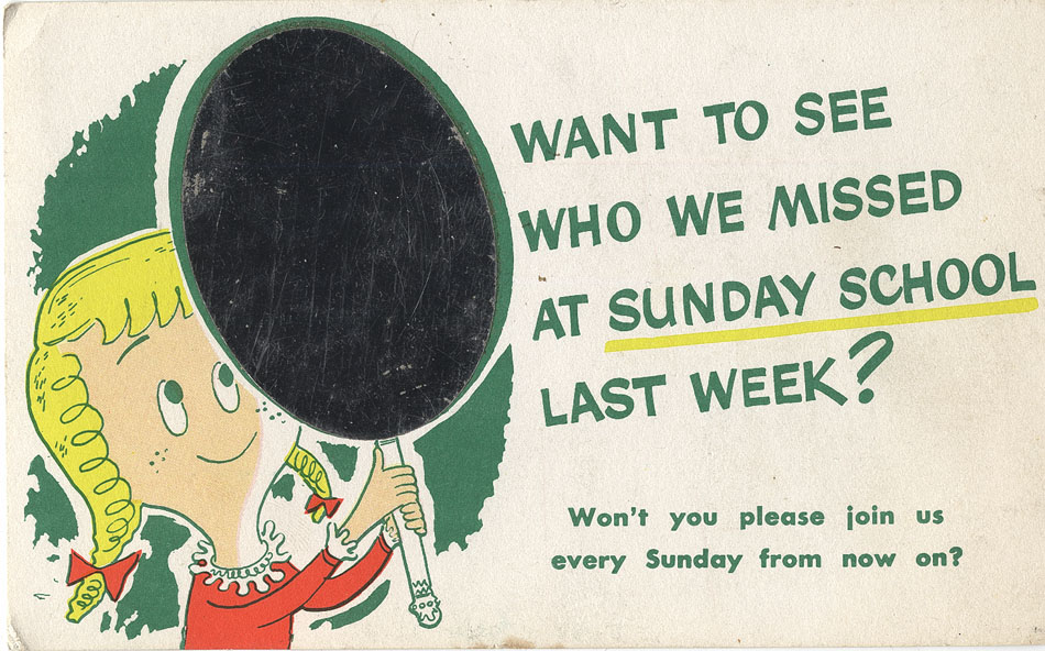 PF: Postcards-Sunday School