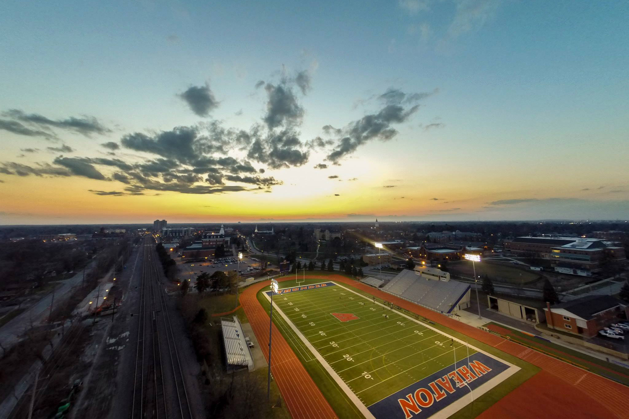 The Don Church Wheaton College Twilight Track Meet